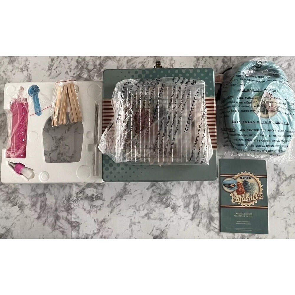 NEW! Bella Cakesicle Cake Pop Donut Hole Maker Machine Kit Original Appliance - Picture 2 of 5